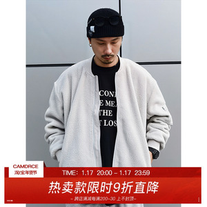 CAMDRCE  新款日系军事风 Polartec抓绒MA1机能防风夹克外套潮
