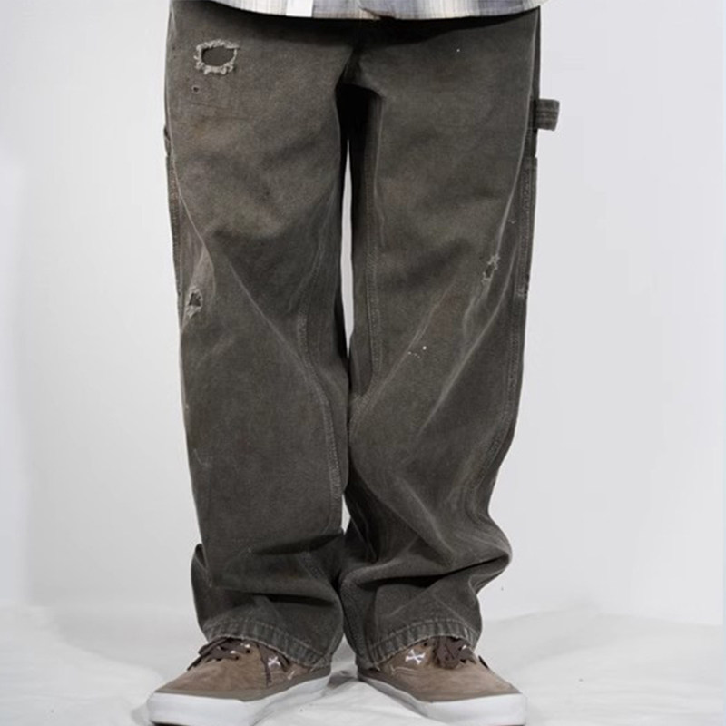 长裤定染订织秋季牛仔裤