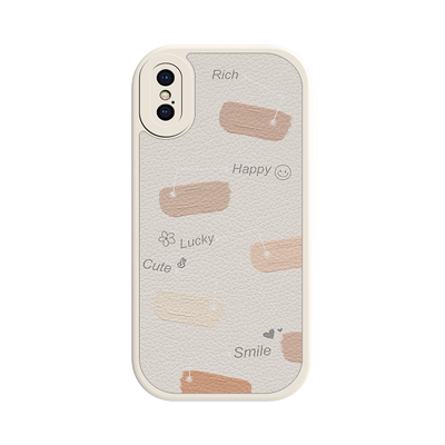 小色块苹果x手机壳女iPhonexsmax新款xs软硅胶xr小羊皮全包防摔x