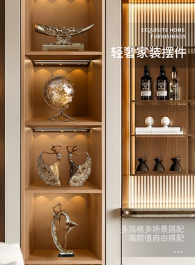 采购产品轻奢酒柜装饰，高端客厅电视柜，玻璃柜，现代家居高端艺