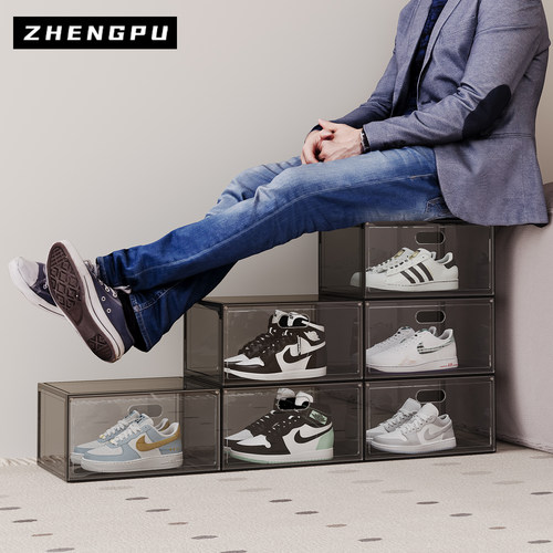 磁吸门鞋品橱窗，看得见的收纳魔法告别盲拿