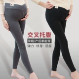Осенние леггинсы для беременных, тонкие хлопковые штаны, осенняя зимняя летняя одежда