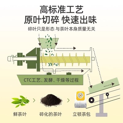 立顿红茶茉莉花冲泡红茶茶包袋绿茶茶叶酒店办公室商用便携独立装