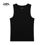 背心男款 JDV男装 STV5365 透气男士 背心柔软速干棉制无袖 夏季 新款