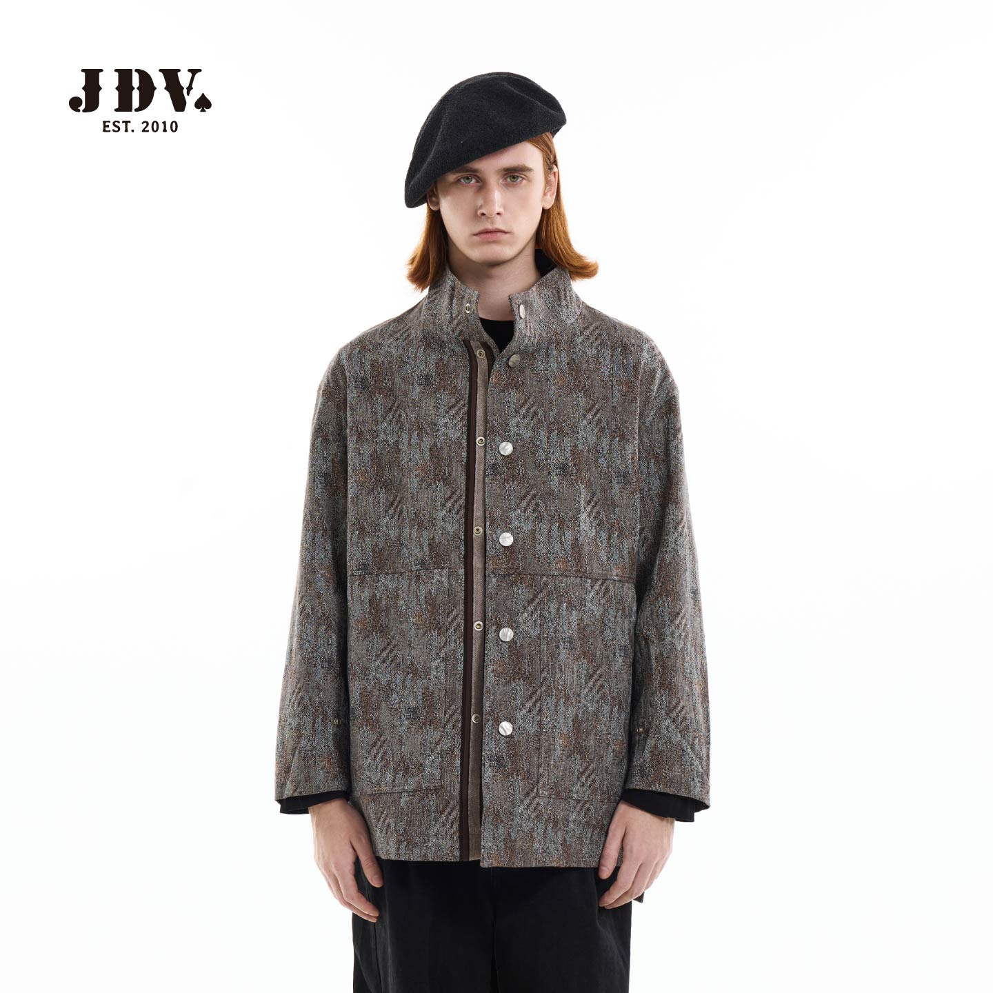 JDV2025秋季新款男士时尚风衣