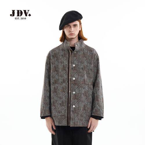 JDV2025秋季新款男士时尚风衣
