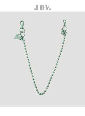 JDV春秋新品新品银色金属双层链状生日礼物挂件小众个性SAN2829