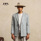 JDV商场同款 休闲宽松西服外套WMJ5150 时尚 毛呢质感西装 春秋季