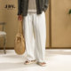 透气亲肤亚麻长裤 JDV商场同款 新品 2026春季 SPLAW29 宽松休闲阔腿裤
