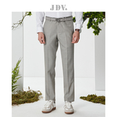 商场同款 长裤 春秋新品 JDV男装 商务通勤直筒修身 西裤 裤 子DSPF2029
