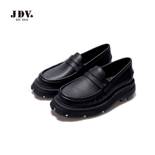 休闲皮鞋 JDV商场同款 牛皮革乐福鞋 新品 SS2A853 2026春季