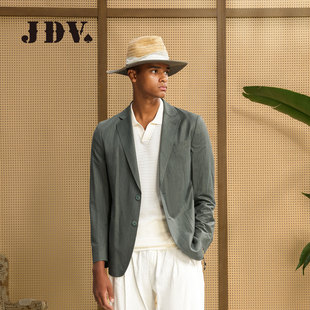 舒适西装 JDV商场同款 新品 复古休闲西服2026春季 外套SMJAS00 经典