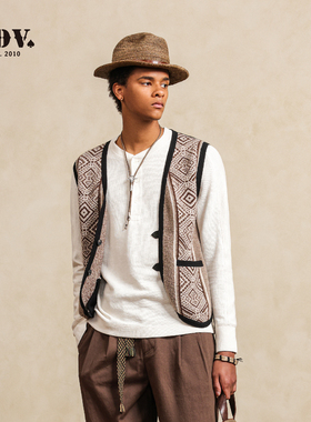 JDV男装复古绵羊毛马甲春季新品商场同款柔软舒适百搭马甲WKW5483