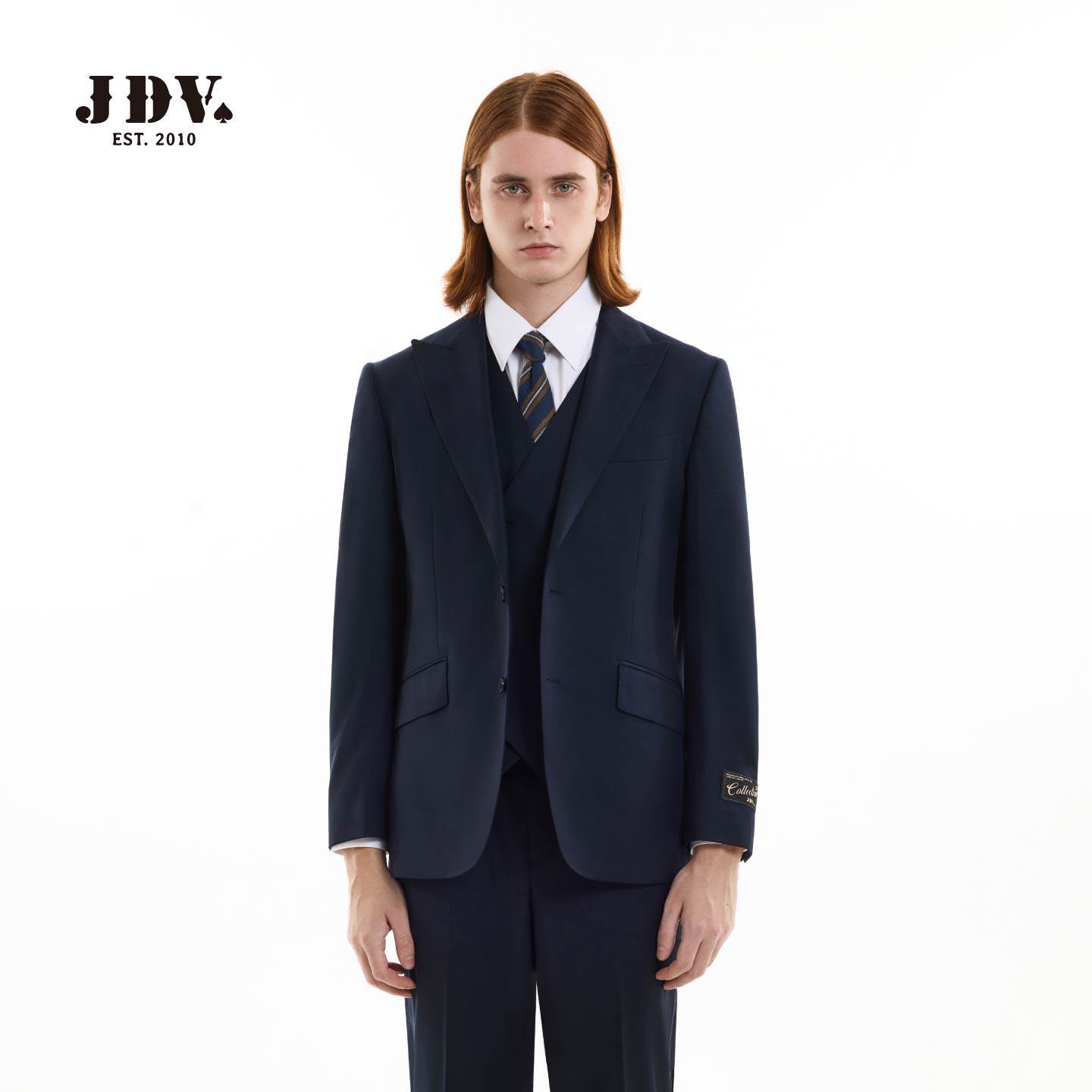JDV复古纯绵羊毛西服套装