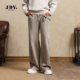 百搭牛仔裤 JDV男装 WPR55S1 新款 直筒休闲时尚 复古水洗牛仔裤 春秋季