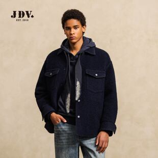 JDV商场同款90白鸭绒羽绒服秋冬新款时尚休闲保暖外套男装WDW5343