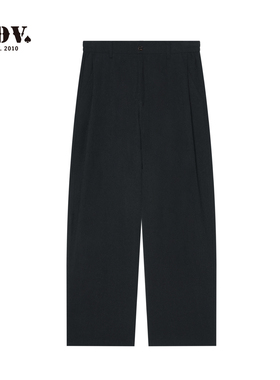 JDV男装商场同款黑色休闲裤秋季新款时尚百搭宽松直筒裤WPL54S3