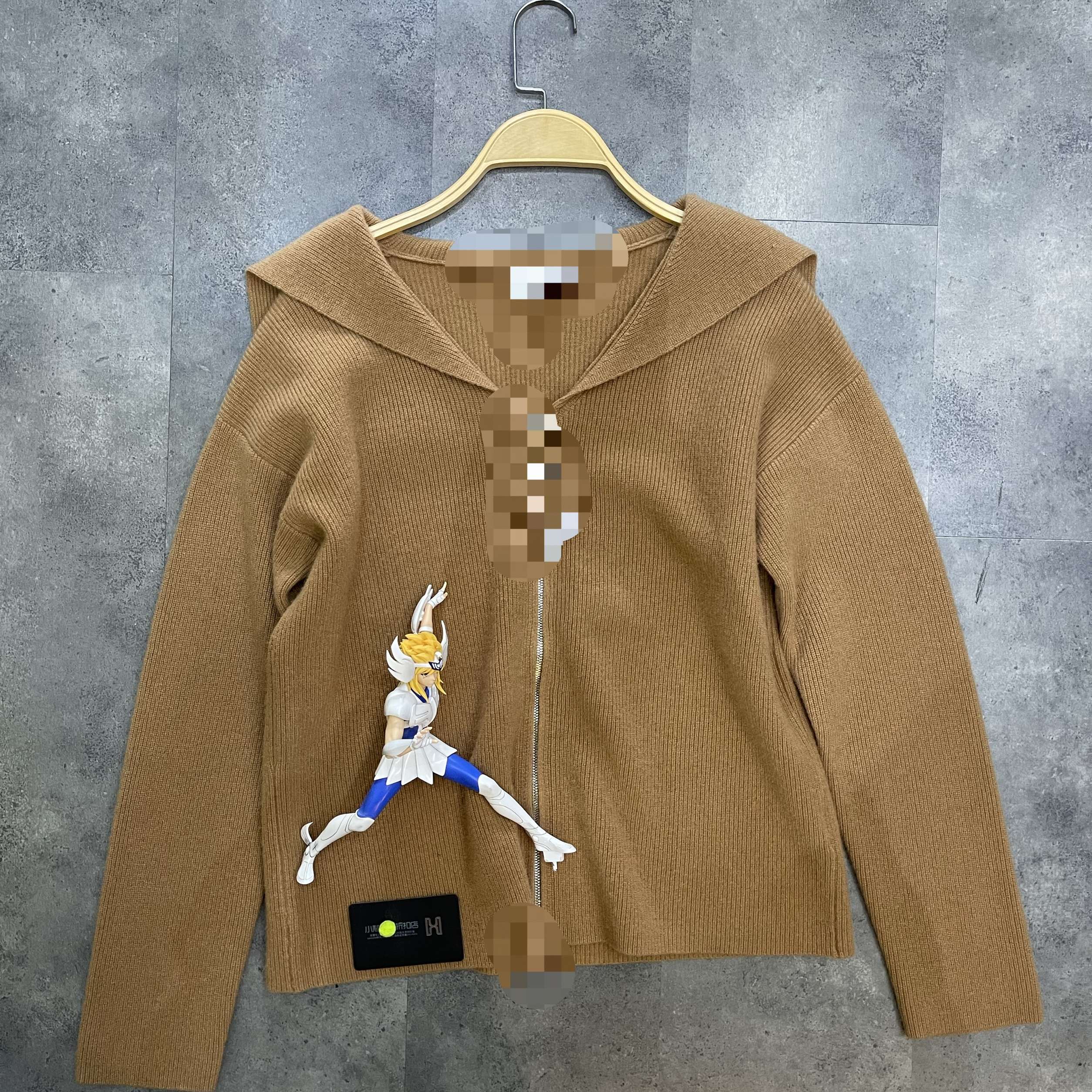 宽松休闲针织开衫秋冬