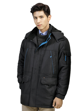 2022年冬季新款可脱卸内胆棉服上衣可定制防静电晶至ACE-K901