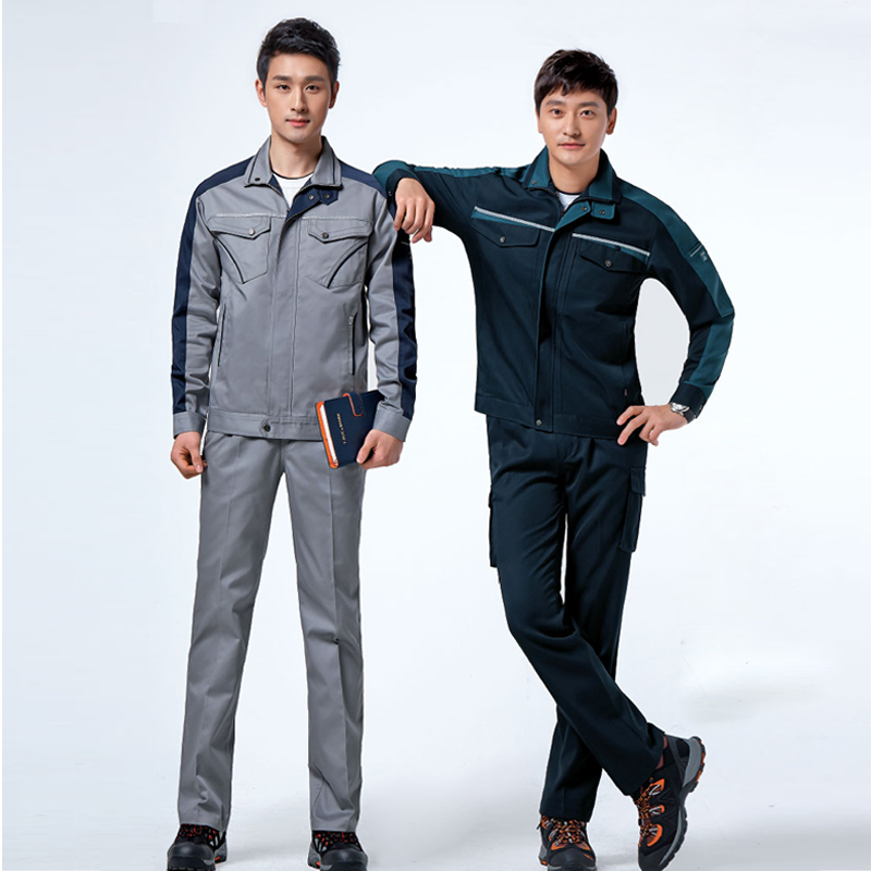 2022春季新款工作服套装可定制防静电防阻燃晶至TB-1005