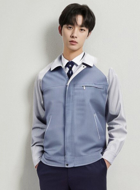 高端时尚面料功能性春秋夹克工作服套装可定制防静电晶至ACE-1003