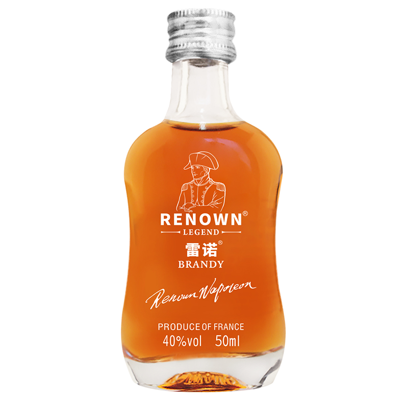 法国雷诺renown拿破仑传奇特级白兰地 50ml 礼盒装洋酒原液进口