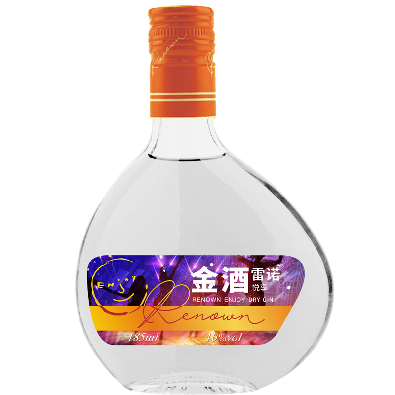雷诺(renown)悦享金酒 185ml 洋酒