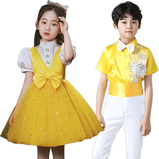 六一儿童大合唱团演出服装中小学生童幼儿园舞蹈诗歌朗诵表演服