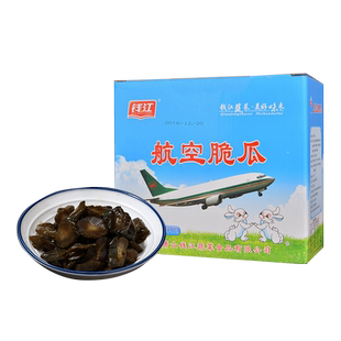 钱江牌航空脆瓜500克(20克*25包)独立包装腌黄瓜脆瓜酱黄瓜酱菜