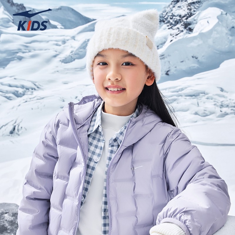 鸿星尔克童装儿童羽绒服秋冬季女童保暖防风外套大童连帽上衣冬装,童装/婴儿装/亲子装,羽绒服,淘宝优惠券,粉丝福利购,淘宝优惠卷