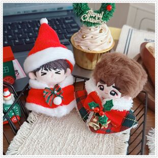 娃衣迷你衣服5cm娃衣娃帽5厘米7cm动物体海星体圣诞帽子披肩替换