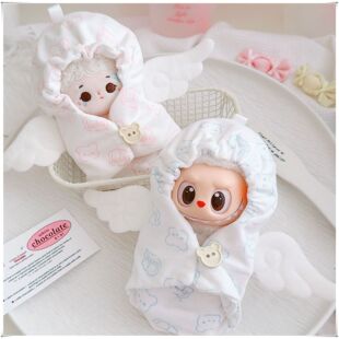 1仅售衣服 玩偶睡袋睡囊床品 娃衣sp光织园泡泡娃娃衣服替换装