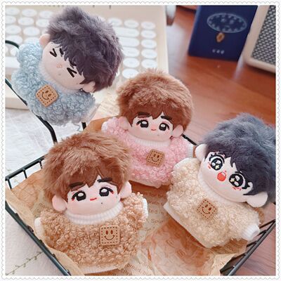 娃衣迷你衣服5cm娃衣娃帽5厘米7cm动物体海星体毛绒潮卫衣服替换