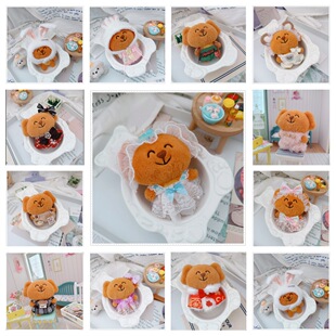 仅售衣服】娃衣10CM棉花娃娃衣服裤子大笨狗之家可穿潮流套装集合