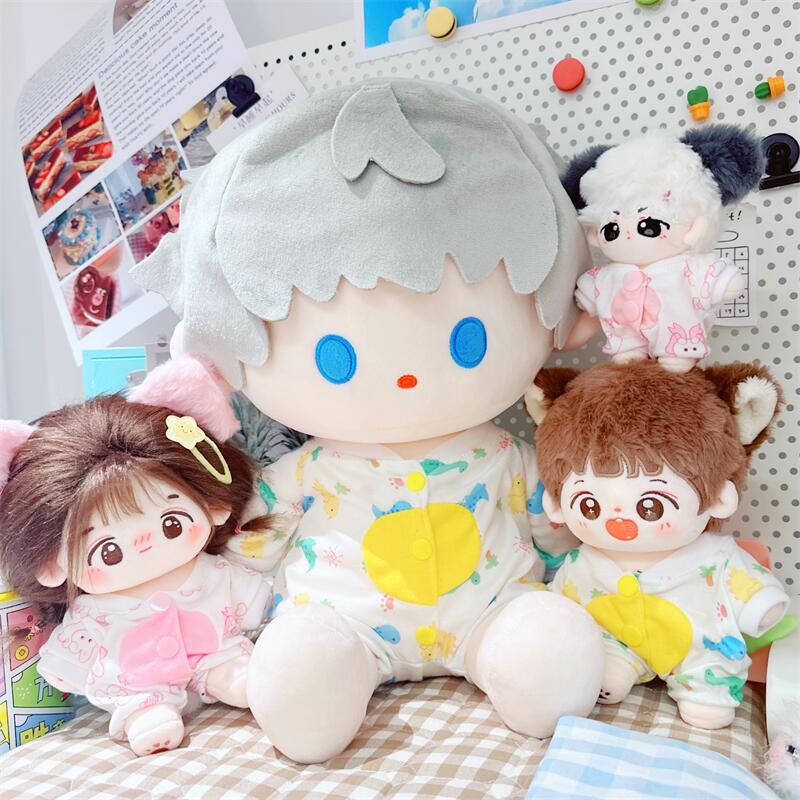 月亮公仔新款棉花娃娃爬爬服