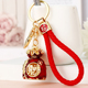 中国风招财福袋汽车钥匙扣女可爱韩国创意包包挂饰挂件卡通钥匙链