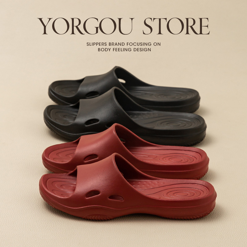 远港红色拖鞋女夏季居家室内eve防滑防臭台湾凉拖鞋男家用四季WBL