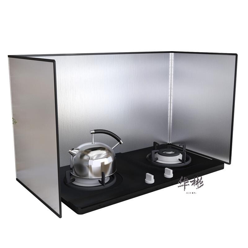 炒菜锅围罩抽油烟机照台防油爆挡板电磁炉创意挡油板围栏厨房通用