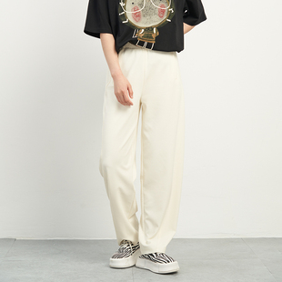 卫裤 UGIZ春季 纯色休闲镰刀裤 韩版 女UAPJ910 商品商场同款