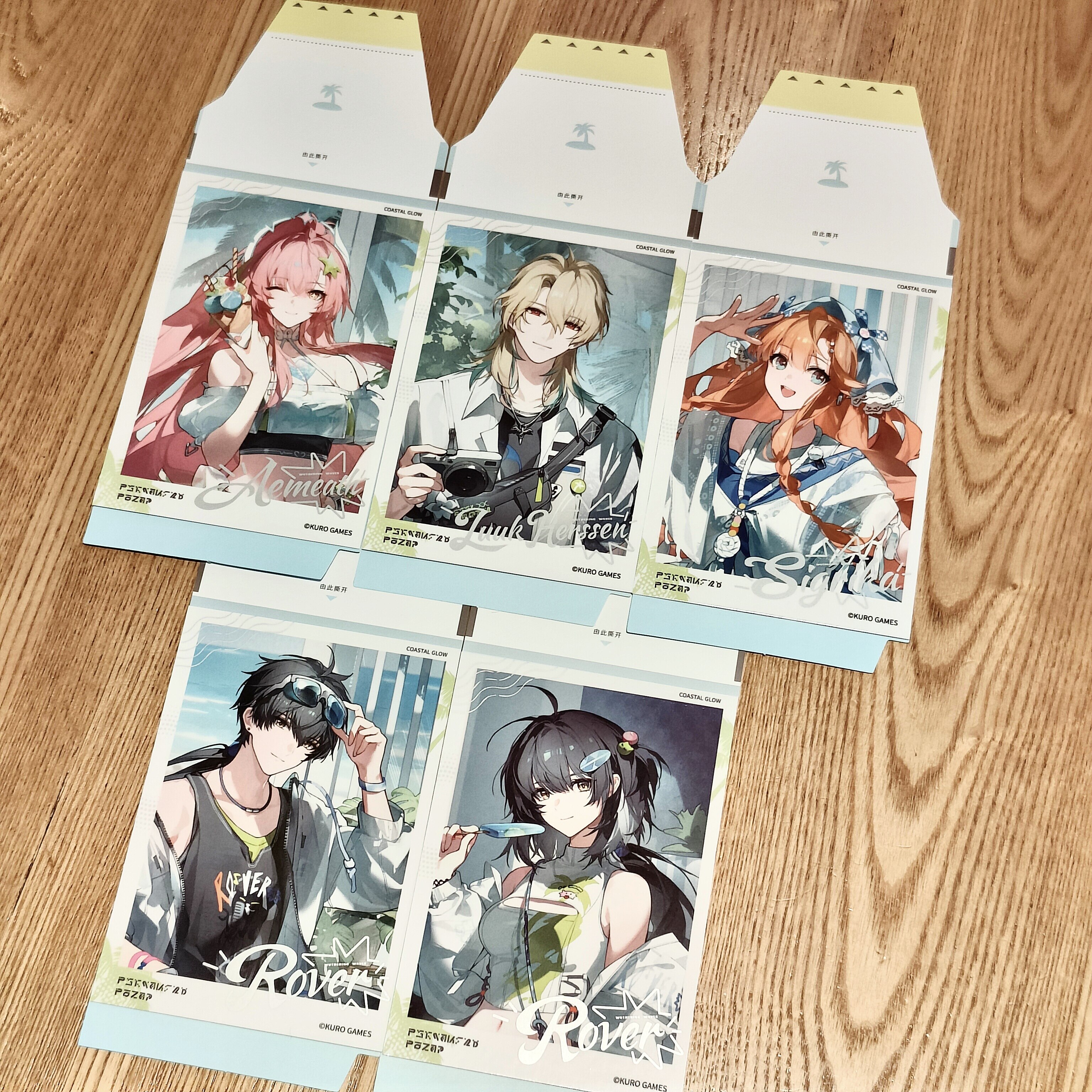 【现货】鸣潮x名创优品 漫岸醇光系列满赠拍立得 爱弥斯 周边正品图片
