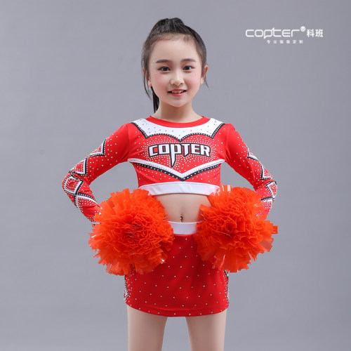 新款比赛服copter啦啦操服装