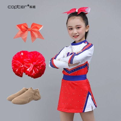 copter儿童比赛服拉拉队表演