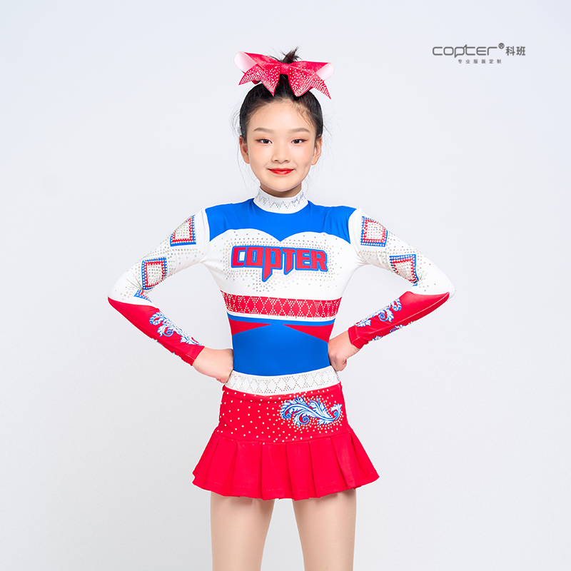 新款比赛服copter啦啦操服装