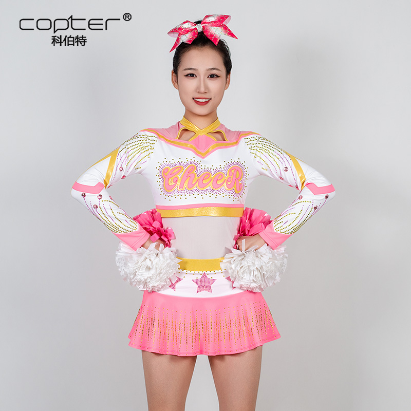 2025新款COPTER啦啦操比赛服花球服装技巧啦啦比赛服表演队服预售