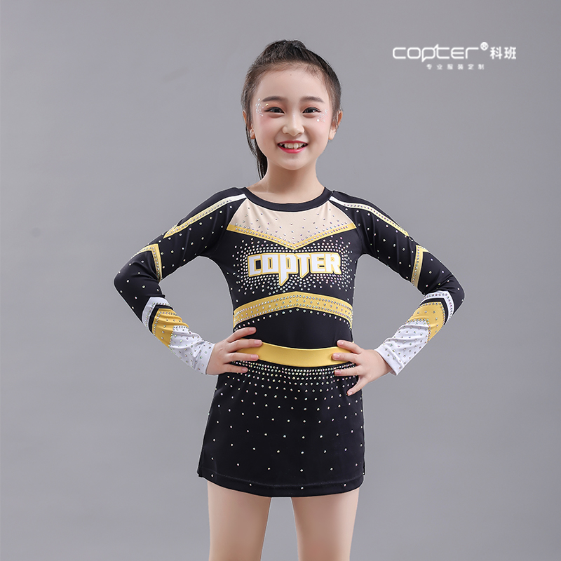 新款比赛服copter啦啦操装服装