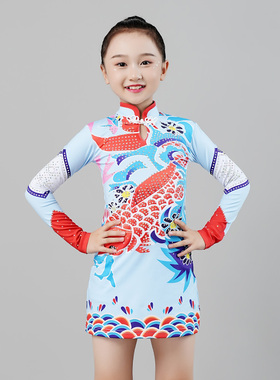 新款啦啦操比赛服啦啦队服六一儿童表演服装运动会团队演出服