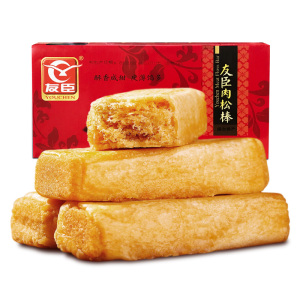 16.9元包邮 友臣 原味肉松棒 500克