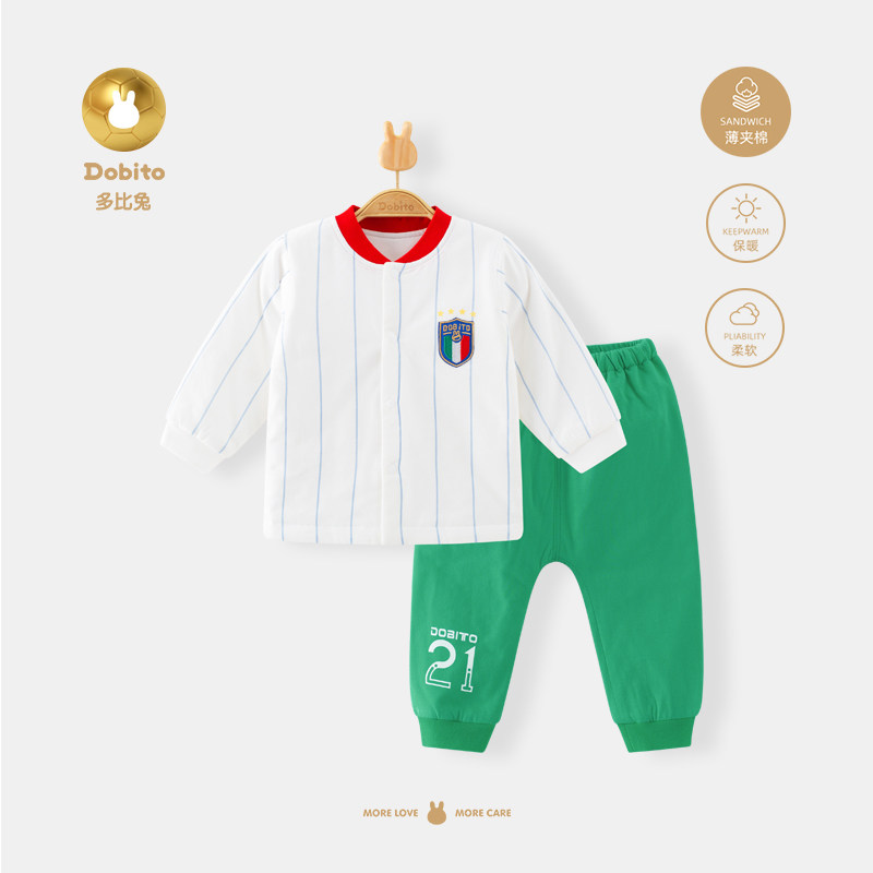 宝宝秋装男童夹棉保暖两件套装2020新款洋气婴幼儿帅气冬季衣服,童装/婴儿装/亲子装,套装,淘宝优惠券,粉丝福利购,淘宝优惠卷