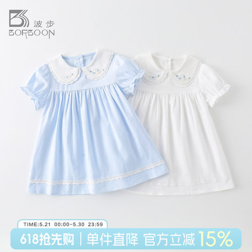 女童连衣裙女宝宝薄款裙子