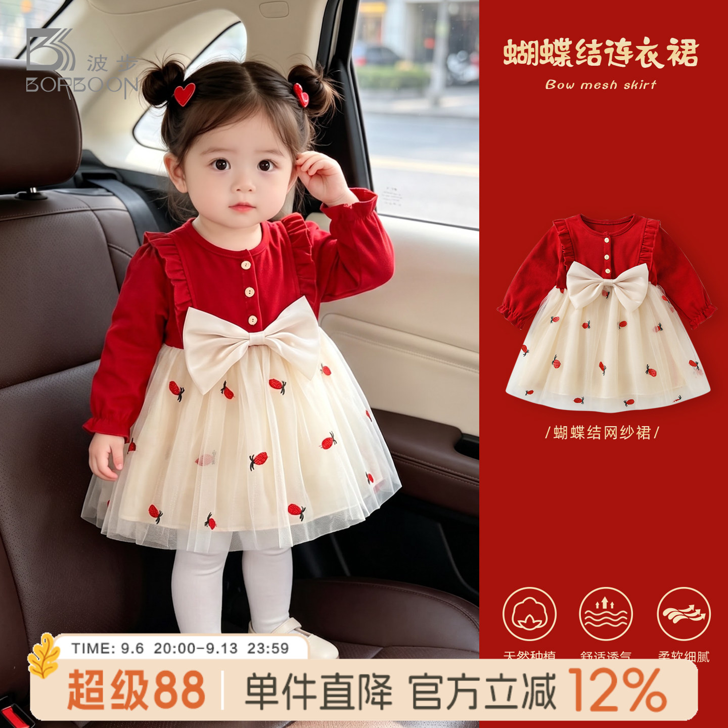 周岁女宝宝礼服女童连衣裙婴儿裙图片